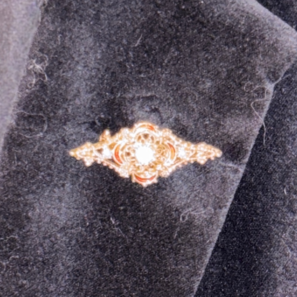1928 Set of Four Brooches/Pins Vintage, Romantic, Antique Design Edwardian Style - Picture 4 of 10